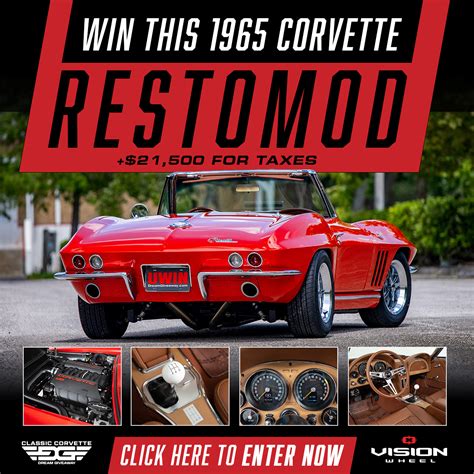 classic corvette dream giveaway.